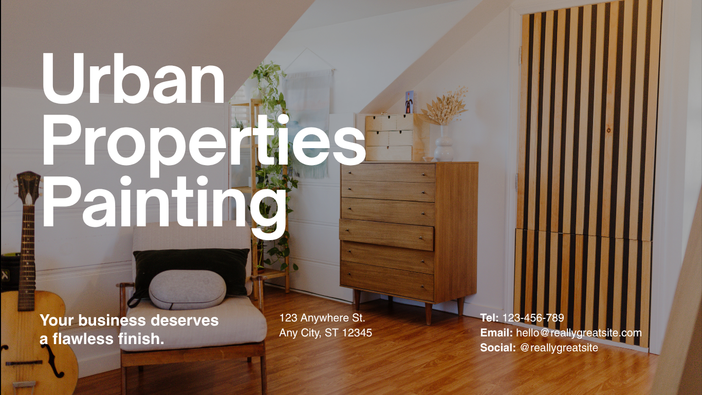 Painting company social ad